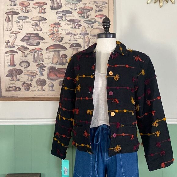 Nordstrom Kindred Spirit Tassel Structured Blazer - Picture 1 of 5